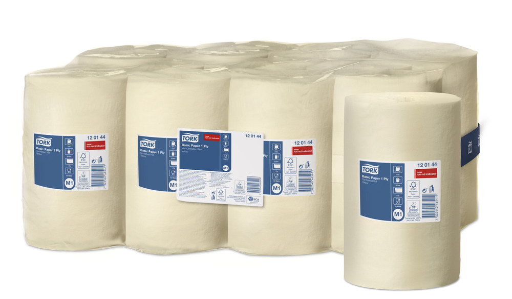 Tork M1 Basic 1 ply Wiping paper Centerfeed roll