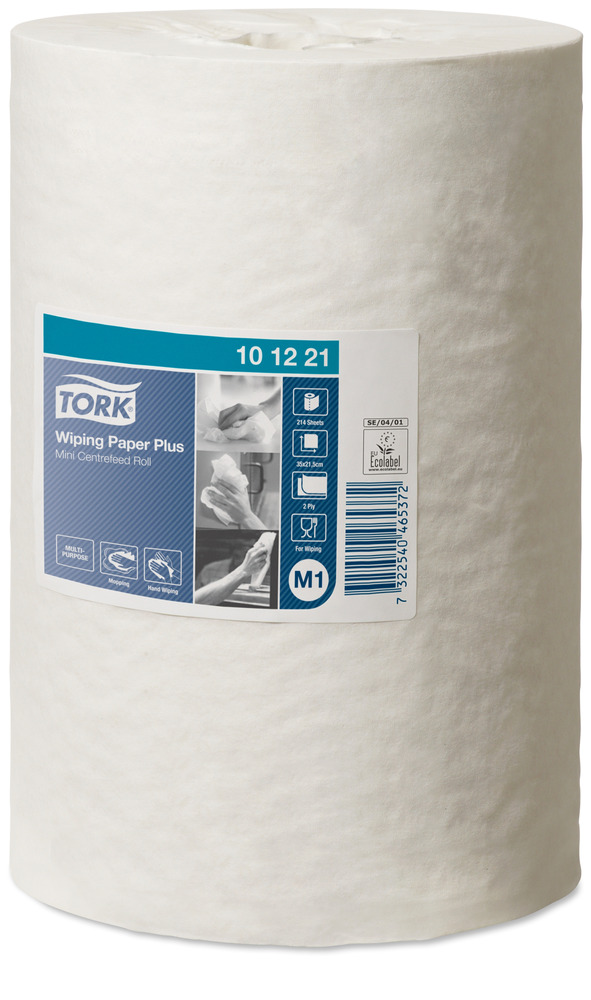Tork M1 Plus 2 ply Wiping paper Centerfeed roll