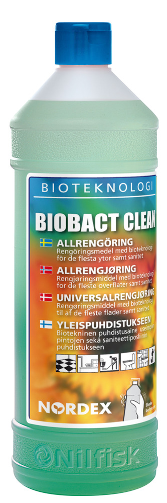 Nordex Biobact Clean Allrengöringsmedel