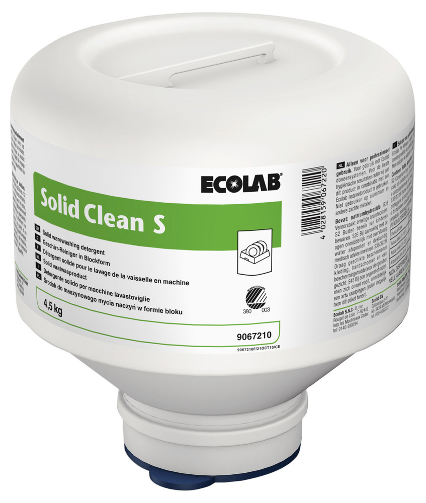 Ecolab Solid Clean S Maskindiskmedel