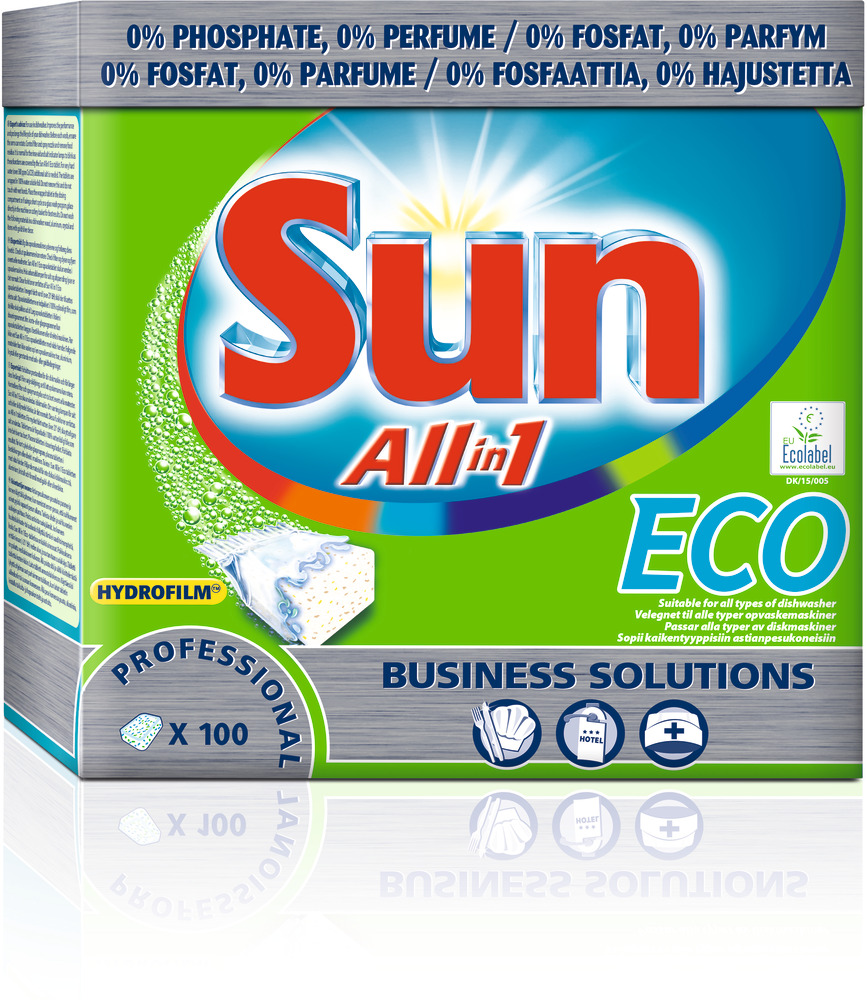 Sun All-in-1 ECO vaatwastabletten