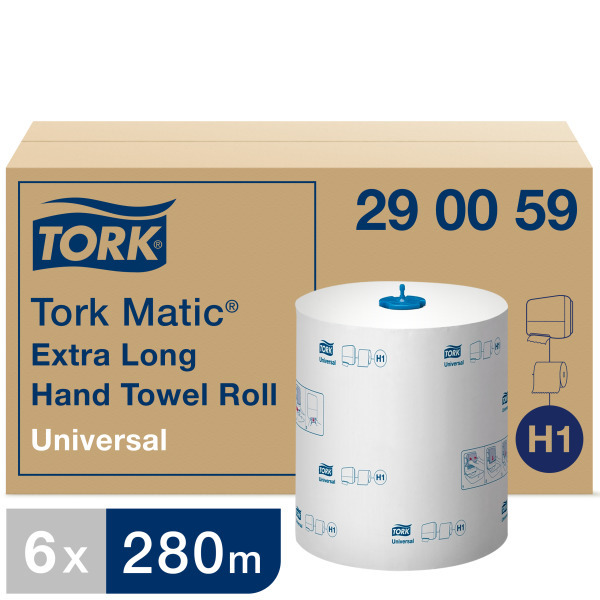 Prosoape hartie Tork Matic Extra Lung, H1; 1 strat