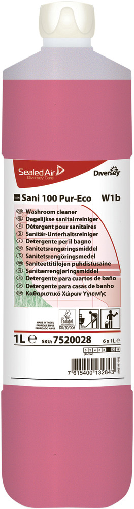 TASKI Sani 100 Pur-Eco sanitairreiniger dagelijks gebruik
