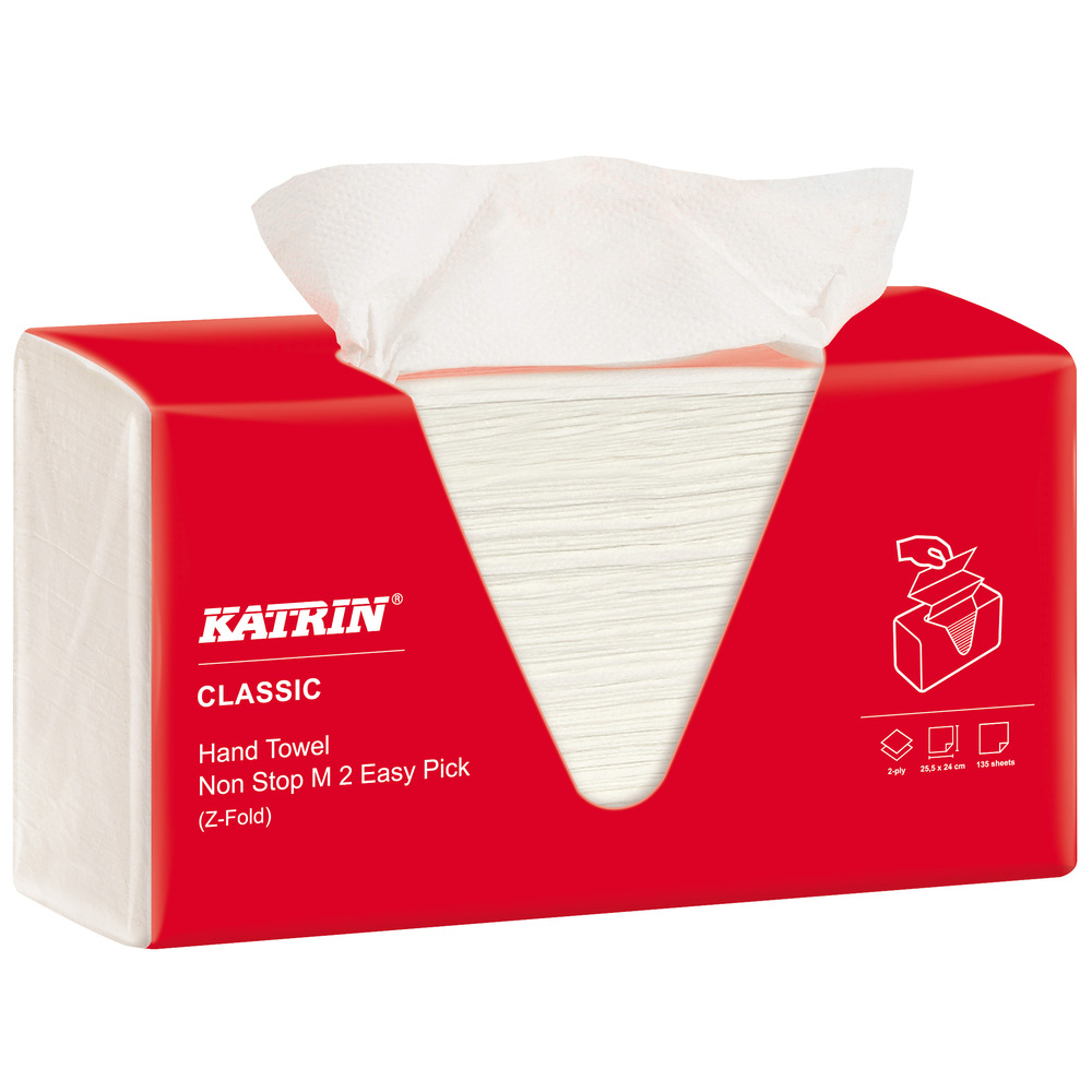 Katrin M2 Classic Non Stop Z-fold 2 ply Towel