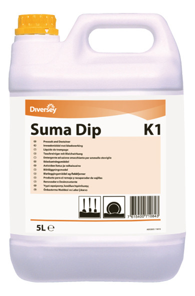 Suma Dip K1 vaatwas inweekmiddel met bleekwerking