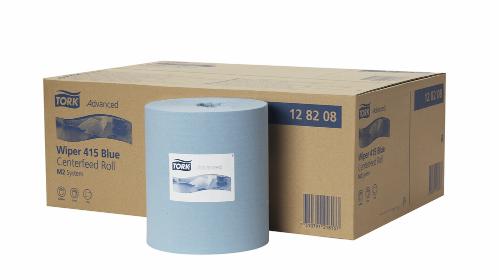 Tork M2 1 ply Wiping paper Centerfeed roll