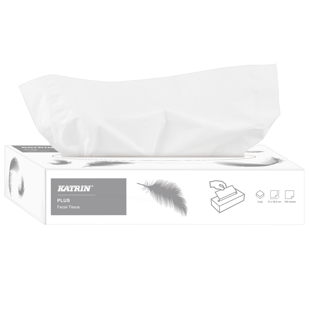 Katrin Plus 2 ply Facial Tissue