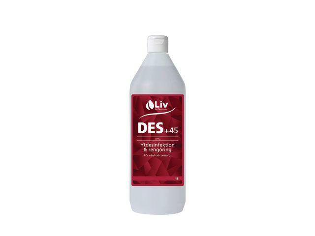 Liv DES +45 Desinfektion Rengöringsmedel