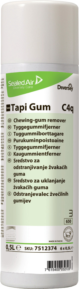 Eminimation chewing gum