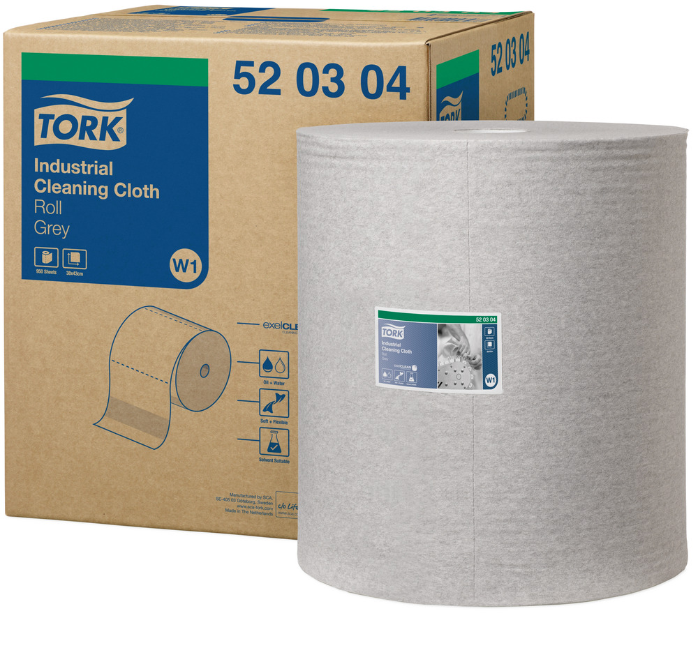 Tork W1 roll in box Cleaning Cloth