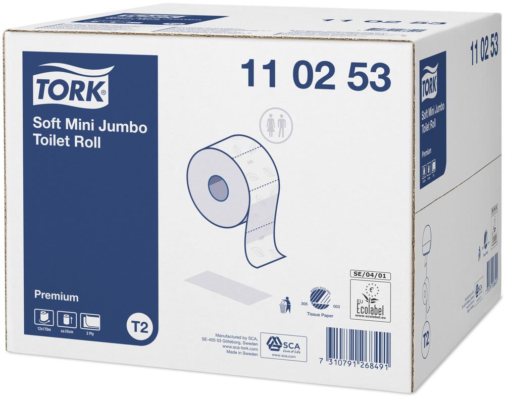 Tork papier toilette doux Mini Jumbo