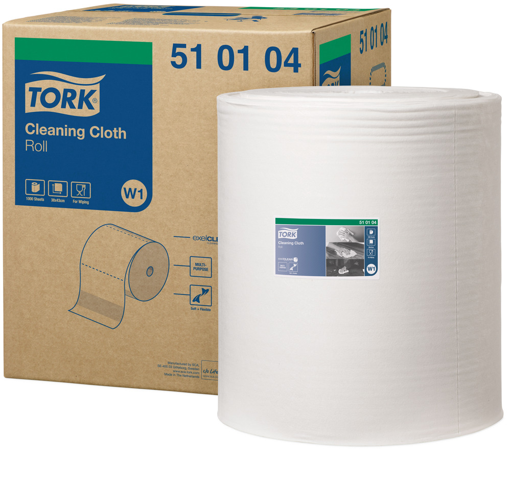 Tork W1 roll soft Cleaning cloth