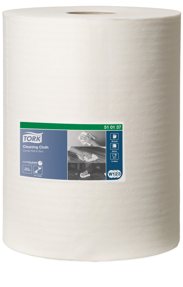 Tork W1/2/3 roll soft Cleaning cloth