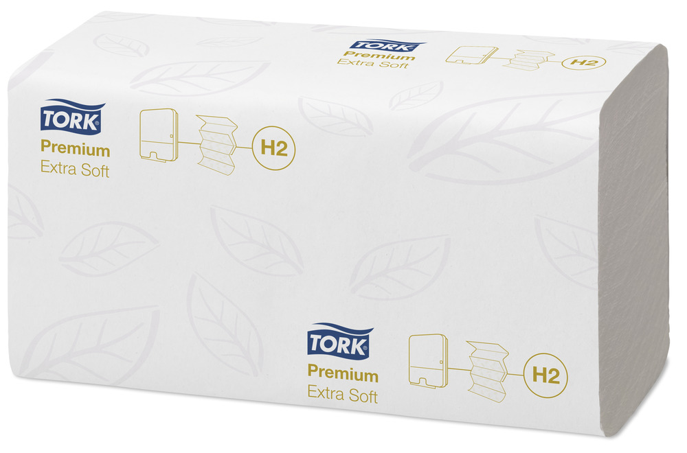Tork H2 Xpress Multifold extra soft 2 ply Towel