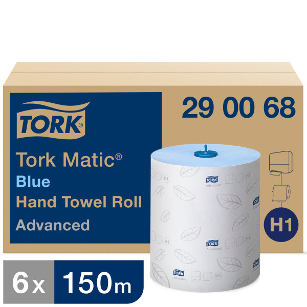 Prosoape pentru maini din hartie Tork Matic Soft Advanced, H1; 2 straturi