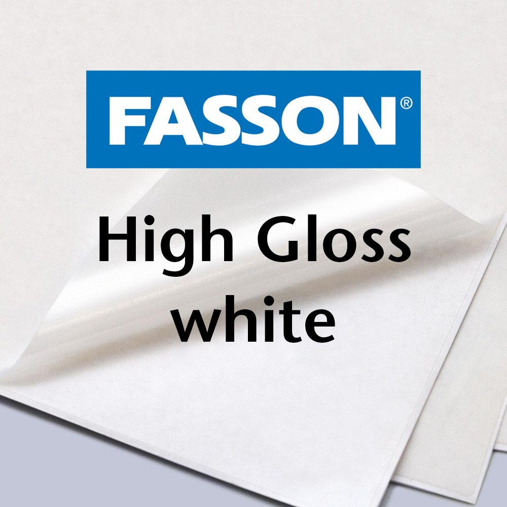 Fasson® High Gloss White New