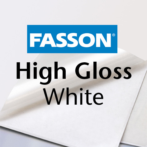 Fasson® High Gloss white