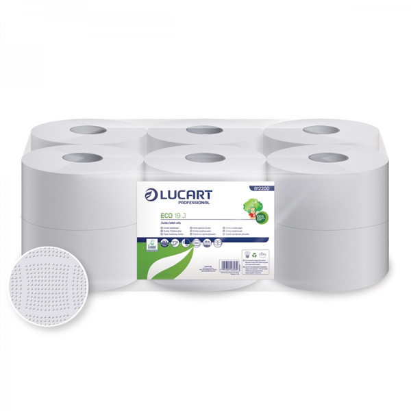 Lucart Eco Jumbo nagy tekercses toalett papír