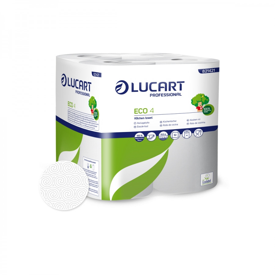 Lucart Eco 2 serviette en papier 2lgs 52v