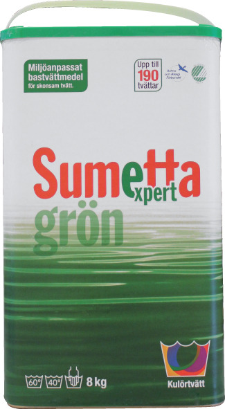 Vaskemiddel, Sumetta Expert grøn