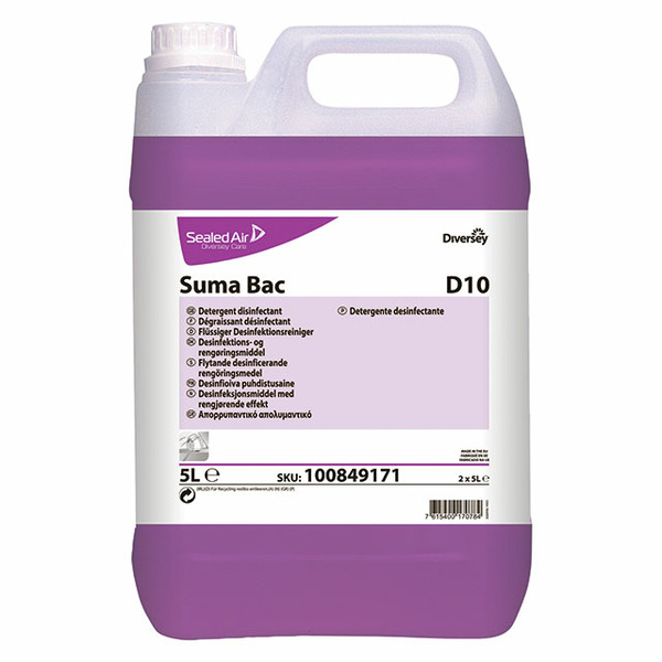 Detergent dezinfectant concentrat lichid Suma Bac D10