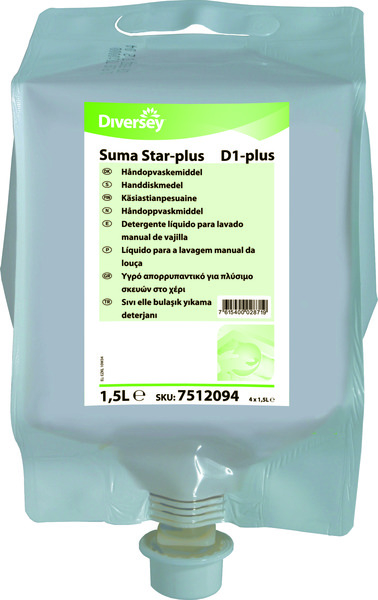 Suma Star Plus D1 geconcentreerd handafwasmiddel