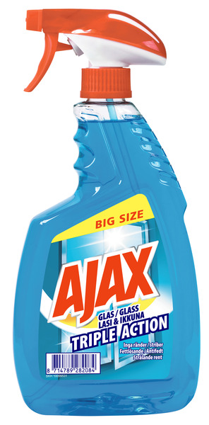 Ajax Glass Triple Action