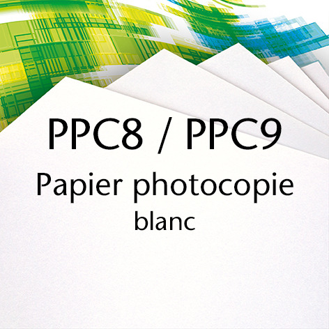 PPC8 / PPC9 Papier photocopie blanc
