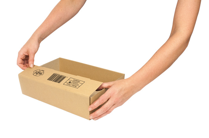 Le bon emballage pour chaque grandeur - boîtes cloches brunes en carton ondulé