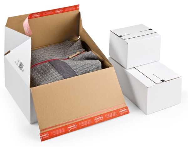 Premium Blitzbodenkarton - weil man auch Gutes verbessern kann: Hin- und Rückversand in einer Box