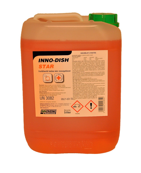 Inno-Dish fertőtlenítő hatású mosogató concentrátum