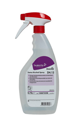 Dezinfectant lichid pe baza de alcool Suma Alcohol Spray D4.12; fara clatire