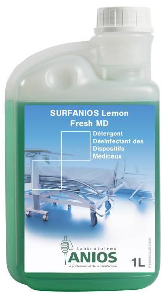 Płyn do czyszczenia i dezynfekcji Anios Surfanios Lemon Fresh MD