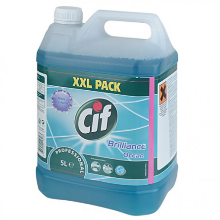 Detergent universal Brilliance Ocean Cif Pro Formula; 2 X 5L