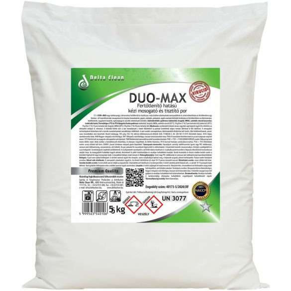 Duo Max fertőtlenítő mosogatópor