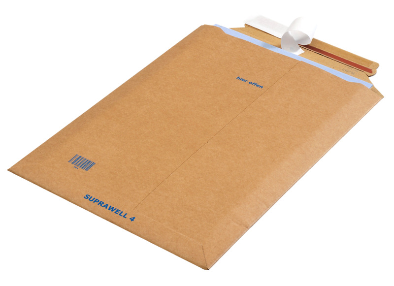 Suprawell corrugated envelopes