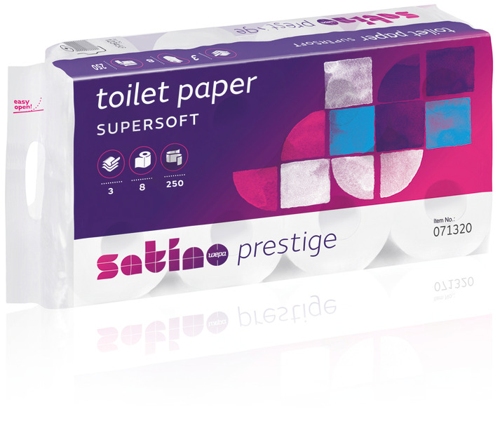 Satino by WEPA Prestige Toilettenpapier 3-lagig