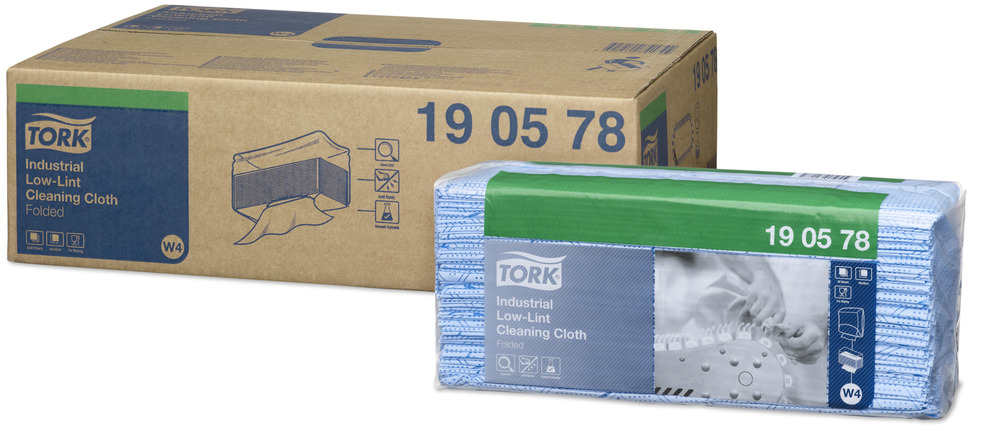 Tork W4 Extra Precision folded Cleaning cloth