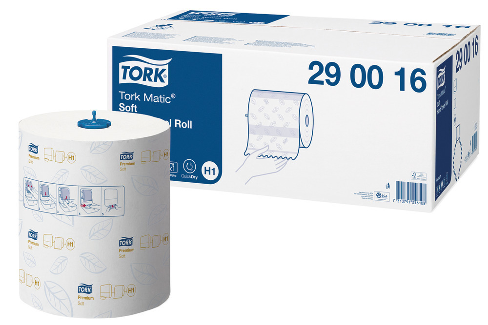 Tork H1 Matic Premium 2 ply roll soft Towel