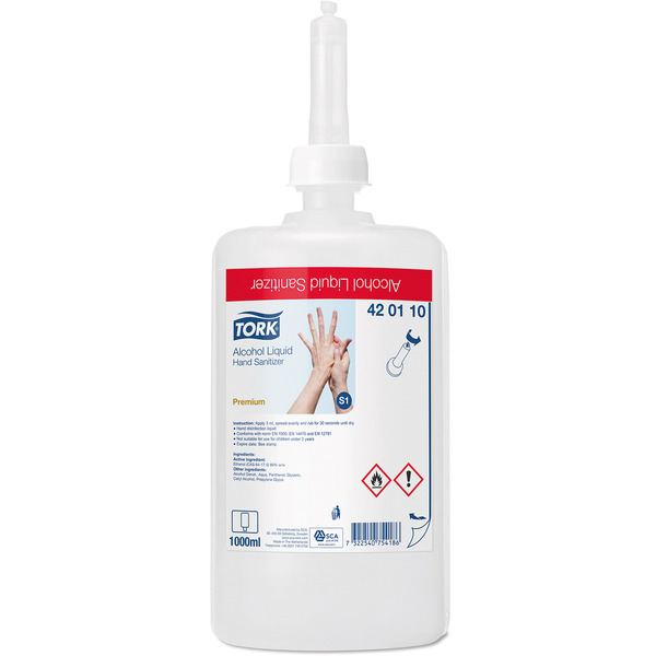 Tork liquide de désinfection des mains (S1)